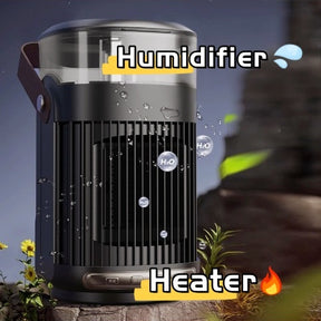 2 In 1 Portable Heaters And Indoor Humidifier Household Warm Air Blower The Khan Shop