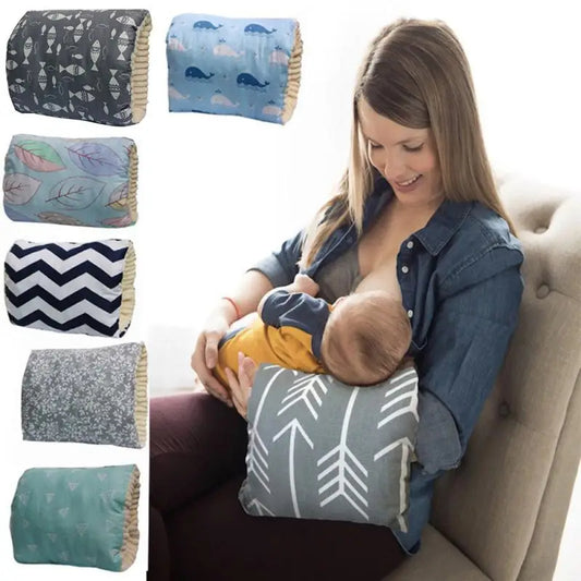 Adjustable Baby Cotton Nursing Arm Pillow Breastfeeding The Khan Shop Throw Pillows