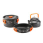 Alumina Pot Outdoor Camping Cookware Set Wholesale In Stock KHAN SHOP LLC