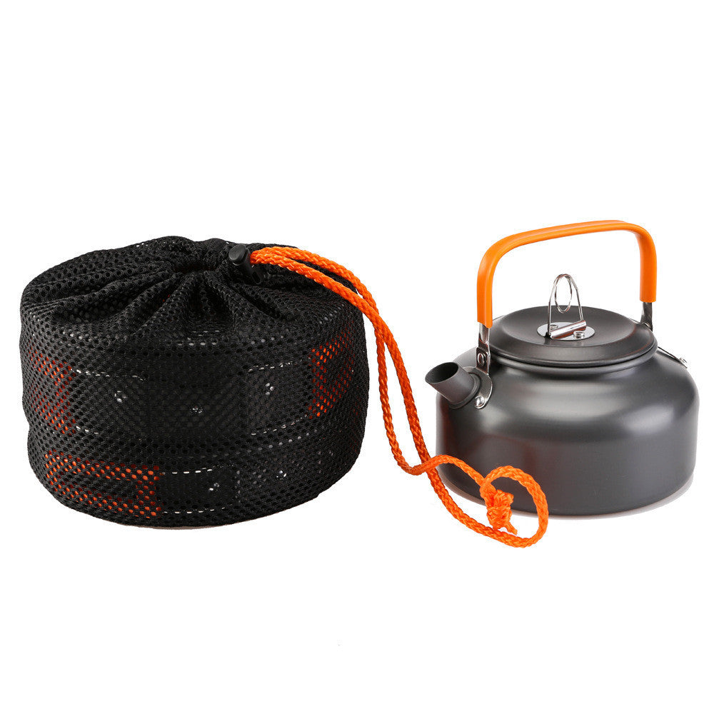 Alumina Pot Outdoor Camping Cookware Set Wholesale In Stock KHAN SHOP LLC made in cookware