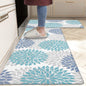 Amazon Plant Flower Long Floor Mat Household Kitchen Oil-absorbing Non-slip The Khan Shop Bathroom Accessories Flower-Mat-7-50-80cm