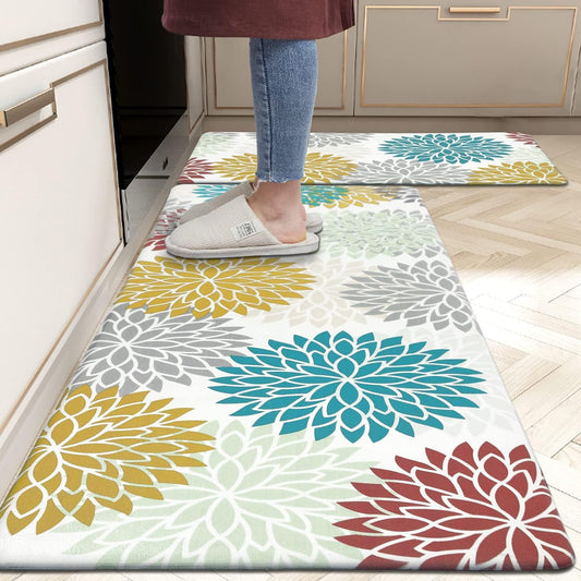 Amazon Plant Flower Long Floor Mat Household Kitchen Oil-absorbing Non-slip The Khan Shop Bathroom Accessories