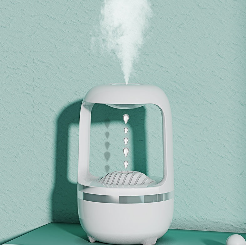 Anti Gravity Humidifier Water Drop Backflow Aromatherapy Machine KHAN SHOP LLC Decoration