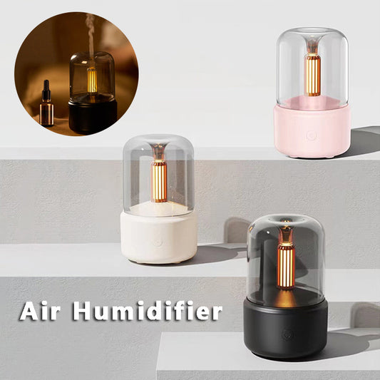 Atmosphere Light Humidifier Candlelight Aroma Diffuser KHAN SHOP LLC Decoration