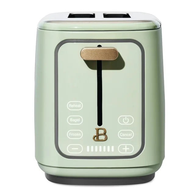 Beautiful 2 Slice Touchscreen Toaster, Black Sesame by Drew Barrymore  Toaster sagegreen-United-States The Khan Shop