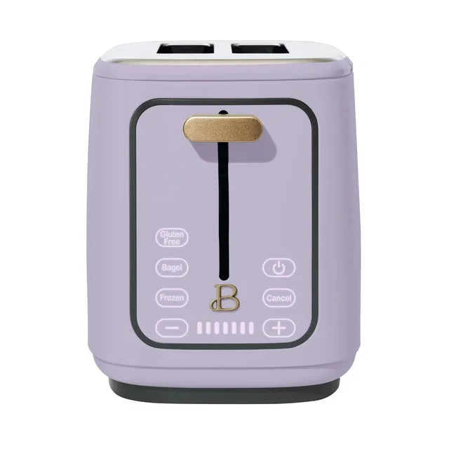 Beautiful 2 Slice Touchscreen Toaster, Black Sesame by Drew Barrymore  Toaster violet-United-States The Khan Shop