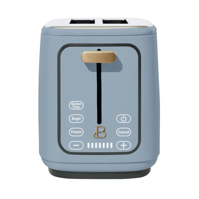 Beautiful 2 Slice Touchscreen Toaster, Black Sesame by Drew Barrymore  Toaster cornflowerblue-United-States The Khan Shop