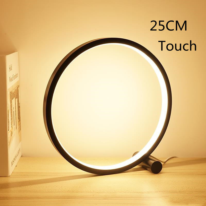 Bedroom Touch Sensor Dimmable LED Plug-in Light The Khan Shop Table Lamps Black-tritone-light