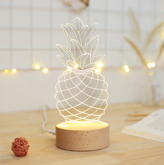 Bedside lamp pineapple table lamp The Khan Shop Table Lamps Dimming