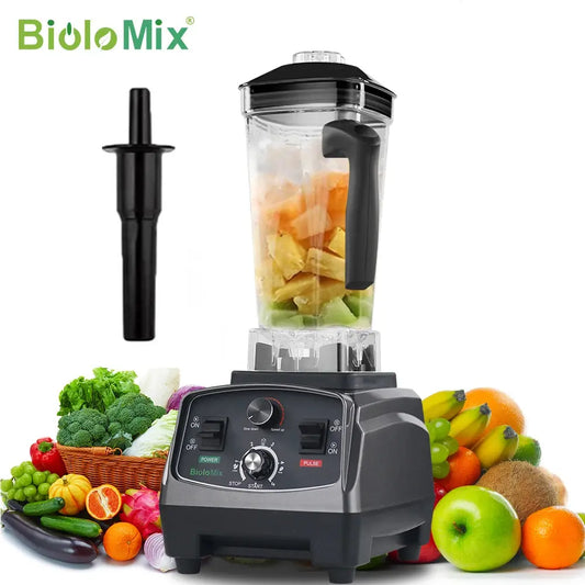 BioloMix 3HP 2200W Heavy Duty Commercial Grade Timer Blender Mixer -  Juicer & Blender KHAN SHOP LLC 