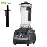 BioloMix 3HP 2200W Heavy Duty Commercial Grade Timer Blender Mixer  Juicer & Blender Titanium-Grey-CHINA-EU-Plug The Khan Shop