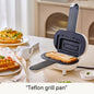 Breakfast Machine Household Small Hot Pressing Sandwich Bread Toaster KHAN SHOP LLC toaster Basic-Style-Teflon-Baking-Tray