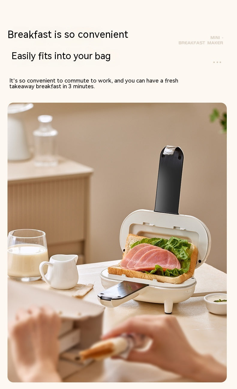 Breakfast Machine Household Small Hot Pressing Sandwich Bread Toaster KHAN SHOP LLC toaster