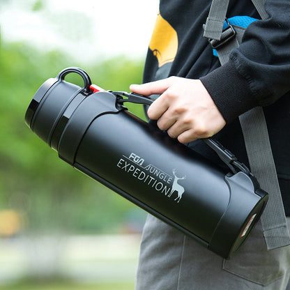 Car Portable Large Insulated Water Bottle KHAN SHOP LLC bottle