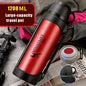 Car Portable Large Insulated Water Bottle KHAN SHOP LLC bottle Red-1200ml