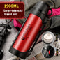 Car Portable Large Insulated Water Bottle KHAN SHOP LLC bottle Red-1900ml