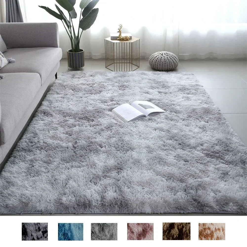 Carpets For Living Room Modern Sofas Grey Fluffy Carpet Bedroom KHAN SHOP LLC washable rugs