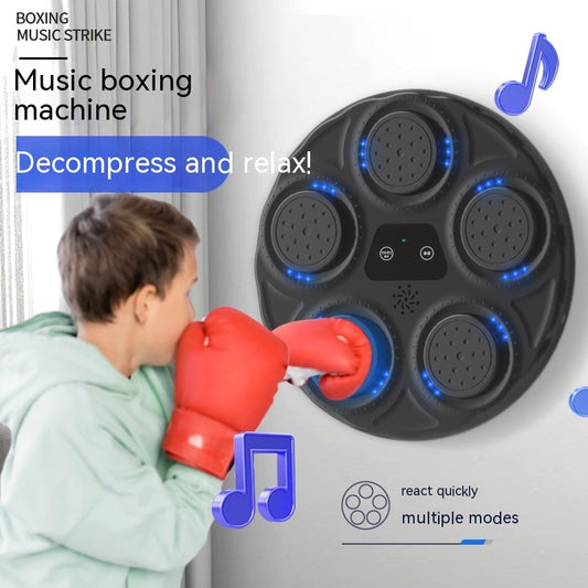 Children's Music Boxing Machine Blue Light  Wall Decoration  The Khan Shop