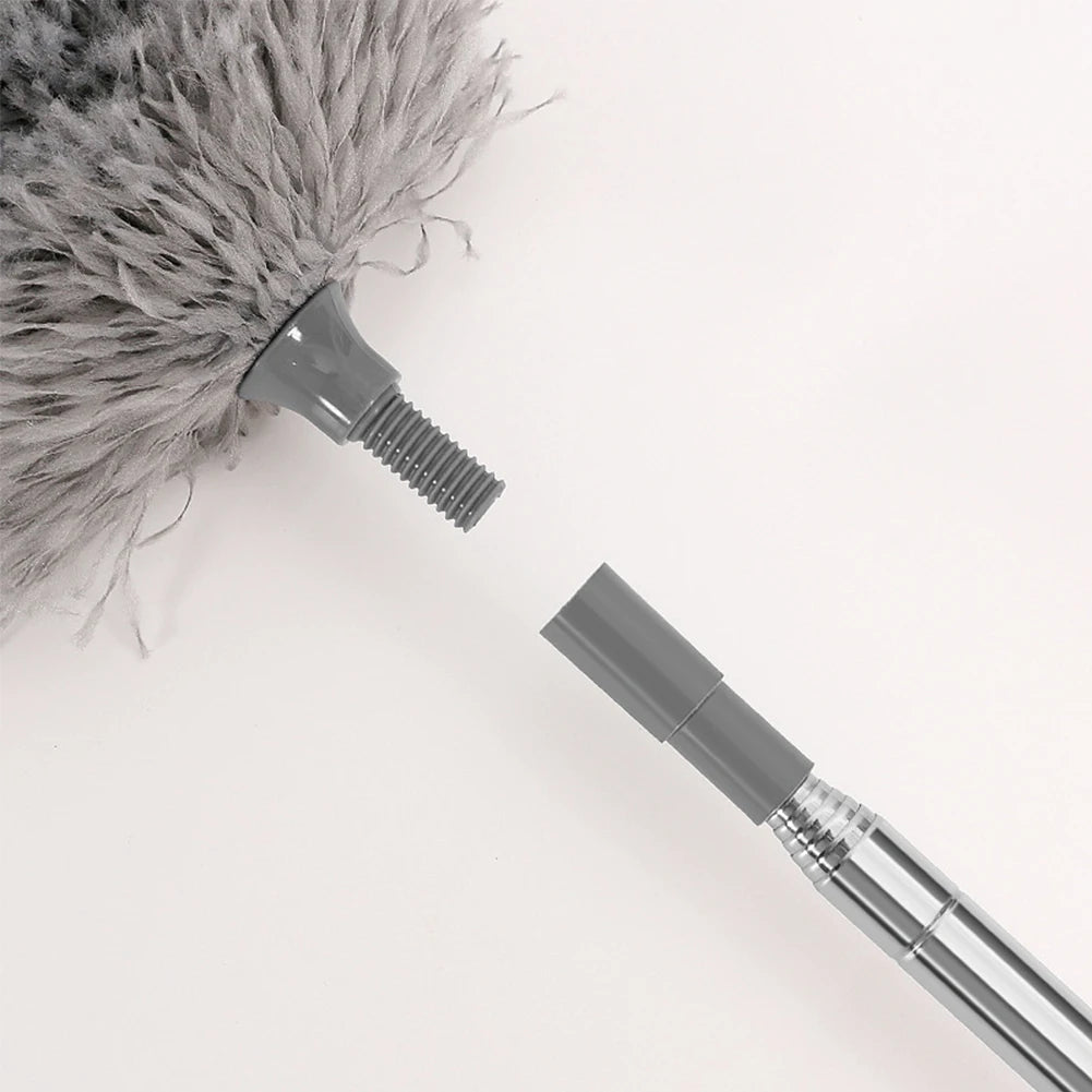 Cleaning Duster Lightweight Dust Brush Retractable Cleaning Brush KHAN SHOP LLC dust and mop house cleaning