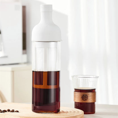 Coffee Cold Brew PotPortable Glass High Temperature Cold Brew PotIce Brew Coffee KHAN SHOP LLC brew station