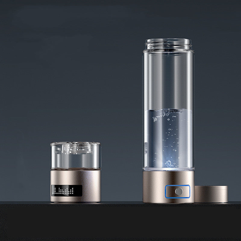 Convenient Glass Bottle High Concentration Intelligent Hydrogen Rich Water Cup KHAN SHOP LLC bottle