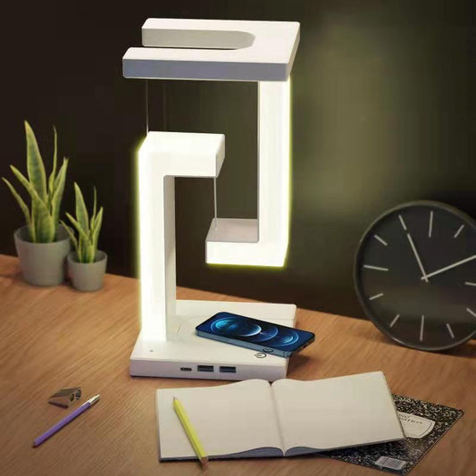 Creative Smartphone Wireless Charging Suspension Table Lamp The Khan Shop Table Lamps