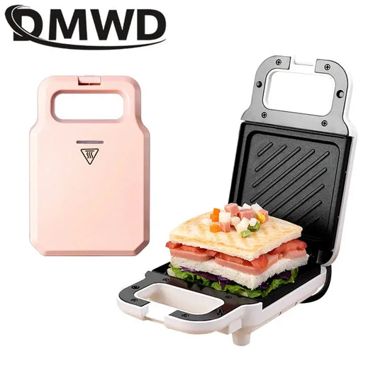 DMWD Bread Sandwich Maker Mini Light Food Waffle Muffin Breakfast Machine -  Toaster KHAN SHOP LLC 