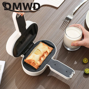 DMWD Double-Sided Press Sandwich Machine  Toaster  The Khan Shop