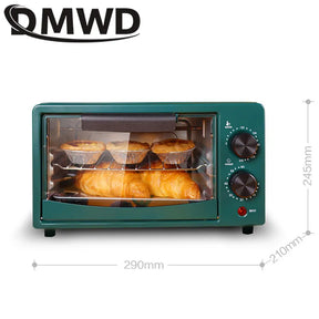 DMWD Household Electric Oven Mini 12L Multi-function Bread Egg  oven  The Khan Shop