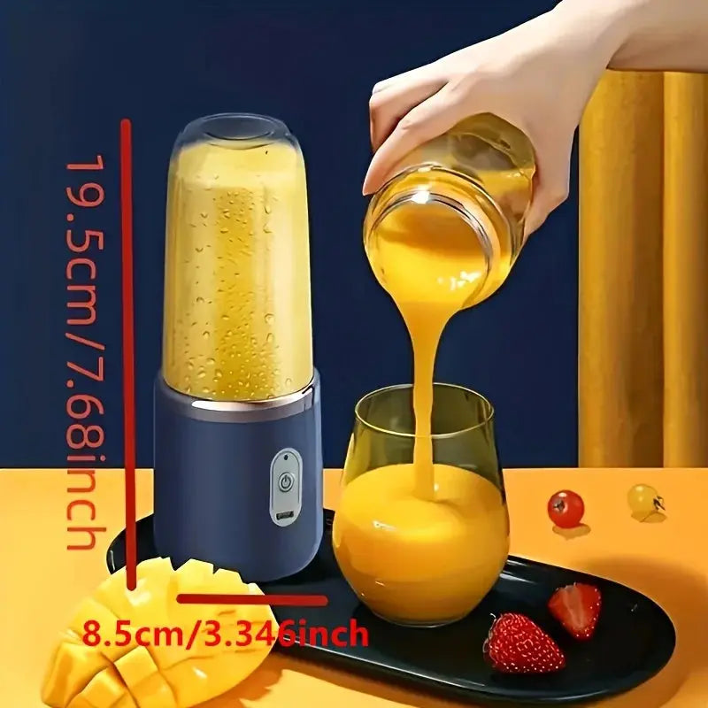 Double Cup Multifunction Usb Fruit Mixers Juicers Portable Electric Juicer - KHAN SHOP LLC