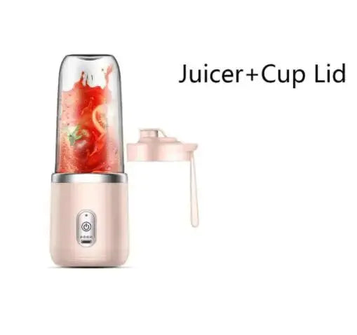 Double Cup Multifunction Usb Fruit Mixers Juicers Portable Electric Juicer - KHAN SHOP LLC