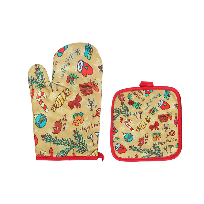 Oven baking gloves KHAN SHOP LLC oven 3style