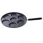 Egg Frying Pan Nonstick Pancake Pans 4-Cups Cookware Pancake KHAN SHOP LLC made in cookware Black7hole