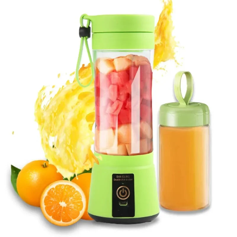 Electric Juicer Mini Portable Blender Fruit Mixers  Juicer & Blender  The Khan Shop