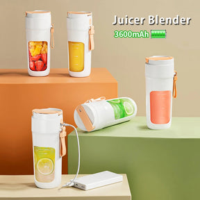 Electric Juicer Mini Portable Blender Fruit Mixers  Juicer & Blender  The Khan Shop
