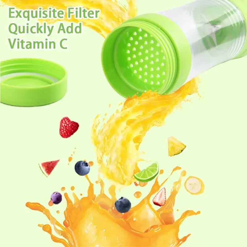 Electric Juicer Mini Portable Blender Fruit Mixers  Juicer & Blender  The Khan Shop