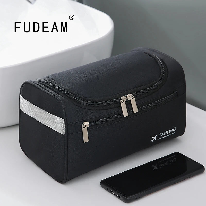 FUDEAM Polyester Men Business Portable Storage Bag  cosmetics organizer  The Khan Shop