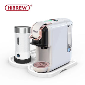 HiBREW Multiple Capsule Coffee Machine Hot/Cold DG Cappuccino Nes Small Capsule  Dryer H2B-M1A-Tray-WH-CHINA-UK The Khan Shop