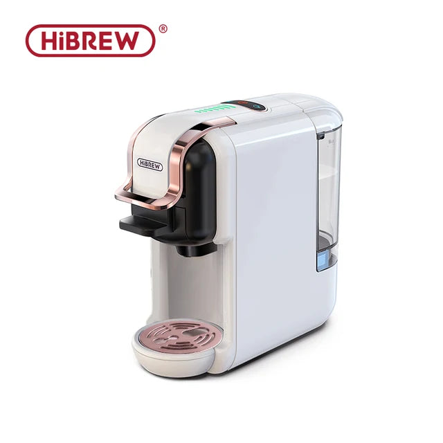 HiBREW Multiple Capsule Coffee Machine Hot/Cold DG Cappuccino Nes Small Capsule  Dryer H2B-WH-CHINA-EU The Khan Shop