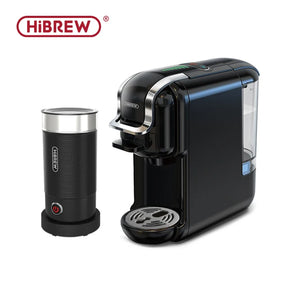 HiBREW Multiple Capsule Coffee Machine Hot/Cold DG Cappuccino Nes Small Capsule  Dryer H2B-M1A-BK-CHINA-UK The Khan Shop