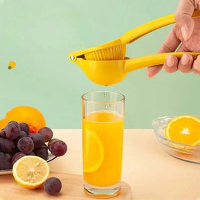 Home Manual Lemon Squeezer Aluminum Alloy Hand Pressed Orange Fruit Juicer