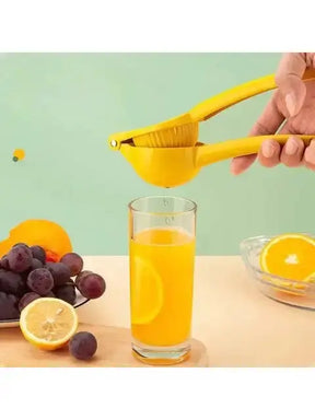 Home Manual Lemon Squeezer Aluminum Alloy Hand Pressed Orange Fruit Juicer