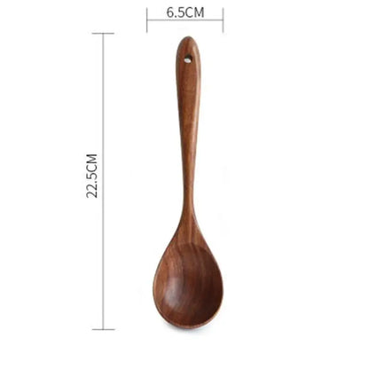 Kitchenware Set Household Non-stick Cookware Wooden Spoon KHAN SHOP LLC