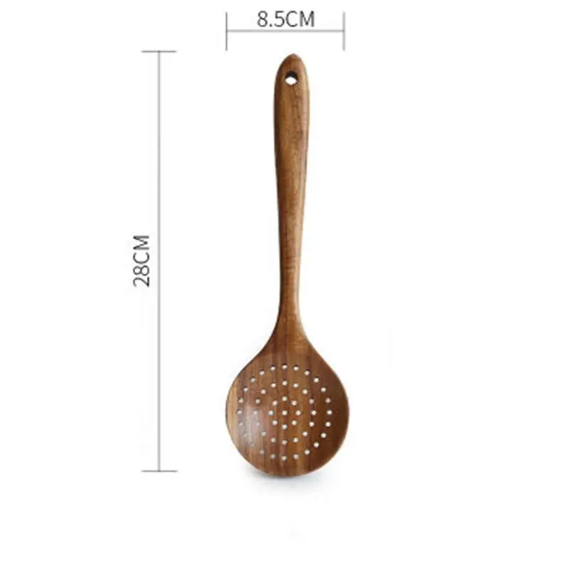 Kitchenware Set Household Non-stick Cookware Wooden Spoon KHAN SHOP LLC