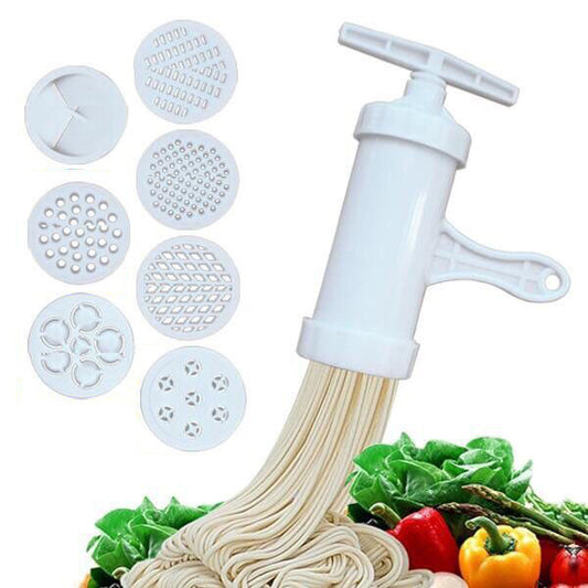 Manual Noodle Maker Press Pasta Maker Machine Crank Cutter Cookware KHAN SHOP LLC made in cookware 02Noodle-machine-7