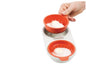 Microwave Egg Poacher Food Grade Cookware Double Cup Egg Boiler KHAN SHOP LLC made in cookware Orange