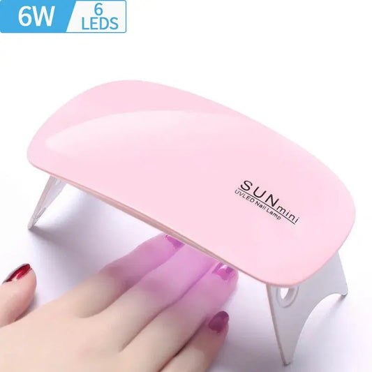 Mini Mouse Gel Nails Polish Drying Lamp USB Nail Phototherapy Machine Professional Manicure -  Dryer KHAN SHOP LLC 