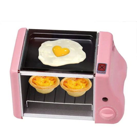 Mini Multifunction maker Toaster electric Baking Bakery roast Oven grill fried eggs -  oven KHAN SHOP LLC 