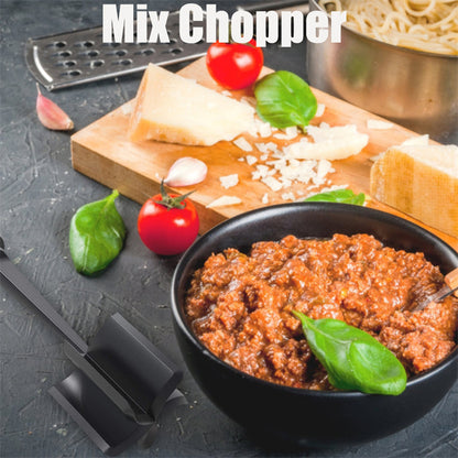 Multifunctional Meat Chopper Heat Resistant Meat Masher Nylon Hamburger Chopper KHAN SHOP LLC made in cookware