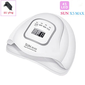 Nail Dryer LED Nail Lamp UV Lamp for Curing All Gel Nail Polish  Dryer X5-Max-90W The Khan Shop